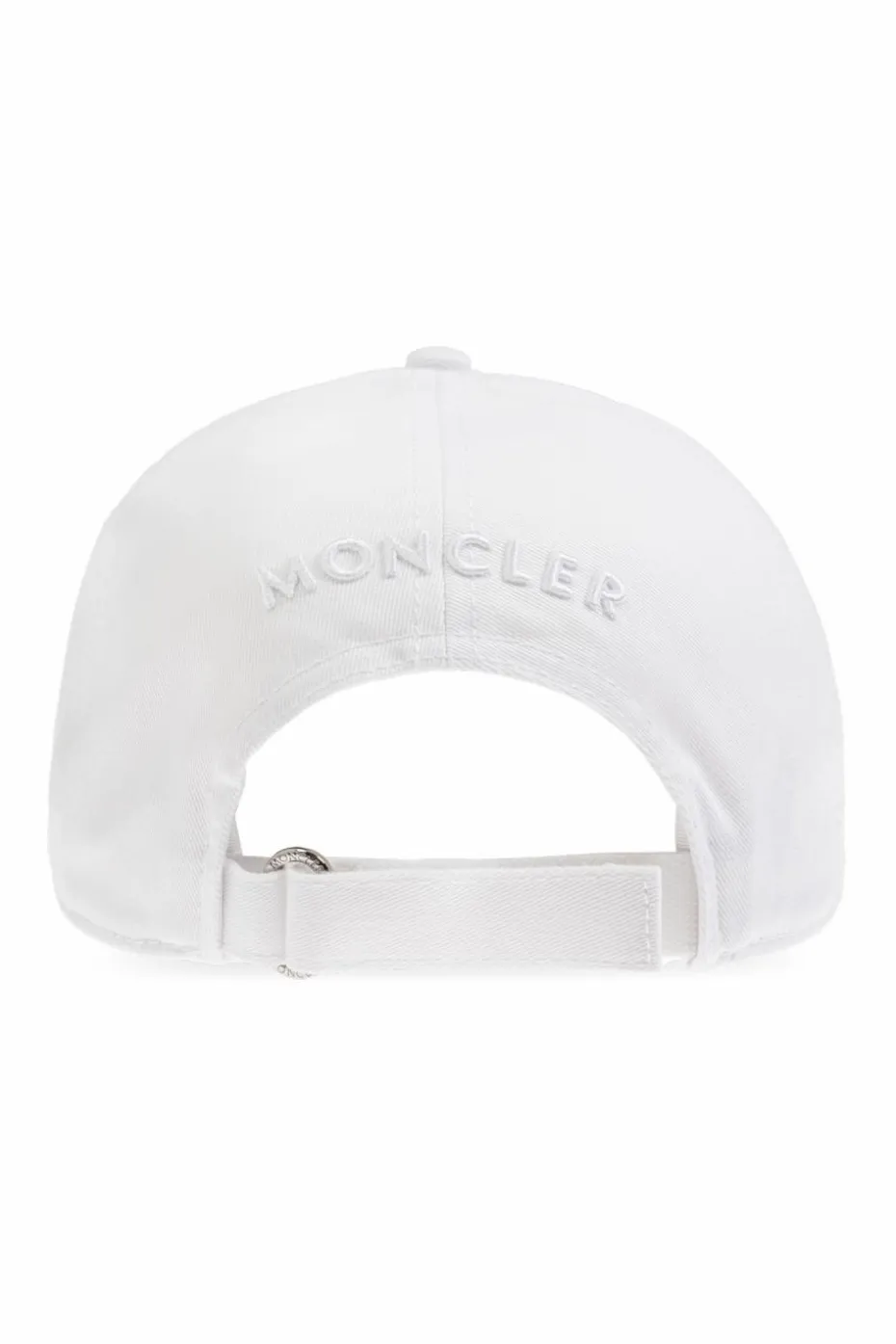 Moncler BIAŁY Czapka z logo