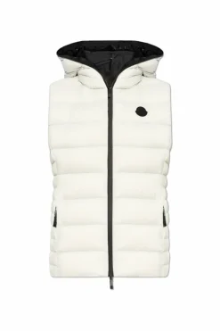 Moncler BIAŁY Kamizelka `Barraux`