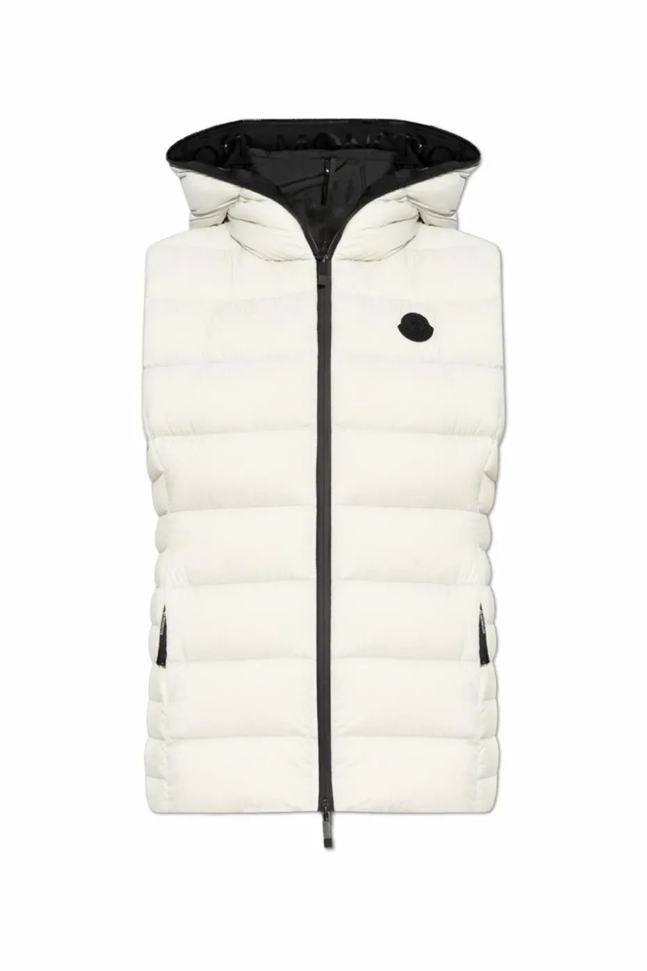Moncler BIAŁY Kamizelka `Barraux`