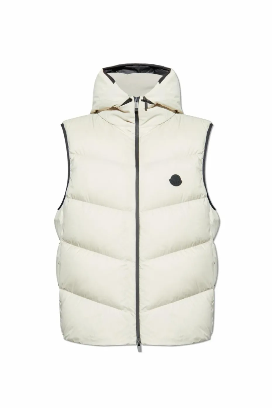 Moncler BIAŁY Kamizelka puchowa `Guersac`