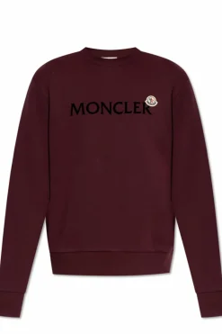 Moncler BORDO Bluza z logo