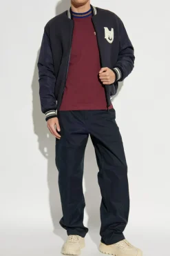 Moncler BORDO T-shirt z logo