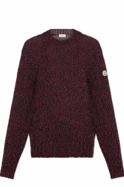 Moncler BORDO Wełniany sweter