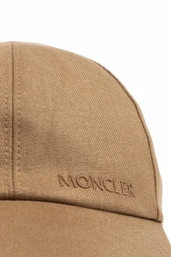 Moncler BRĄZOWY Czapka z daszkiem