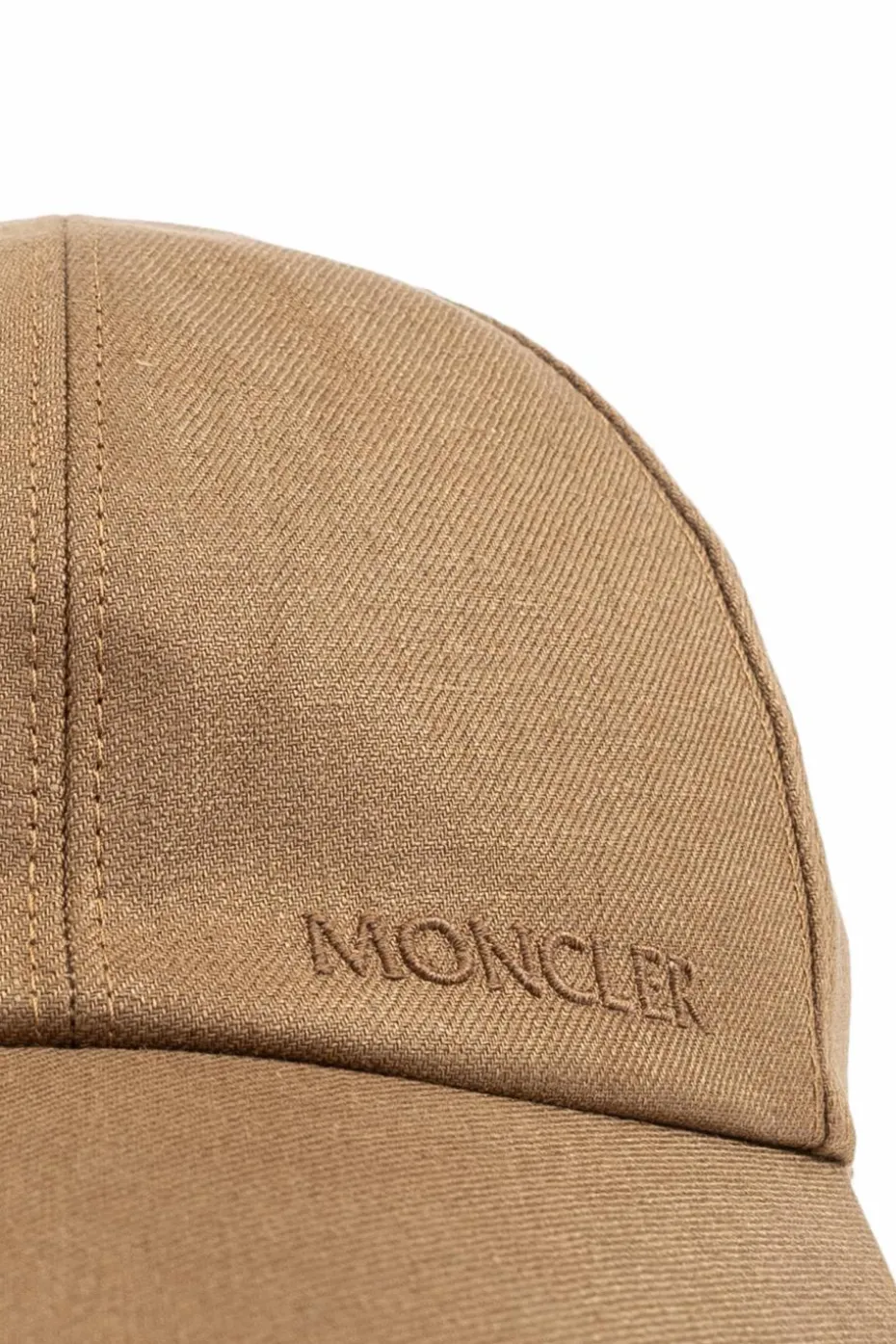 Moncler BRĄZOWY Czapka z daszkiem