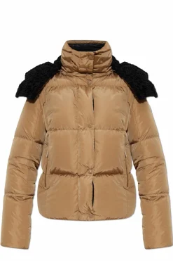 Moncler BRĄZOWY Kurtka puchowa `Castelnou`
