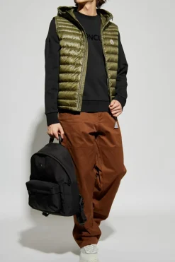 Moncler CZARNY Bluza z logo