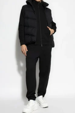 Moncler CZARNY Bluza z logo