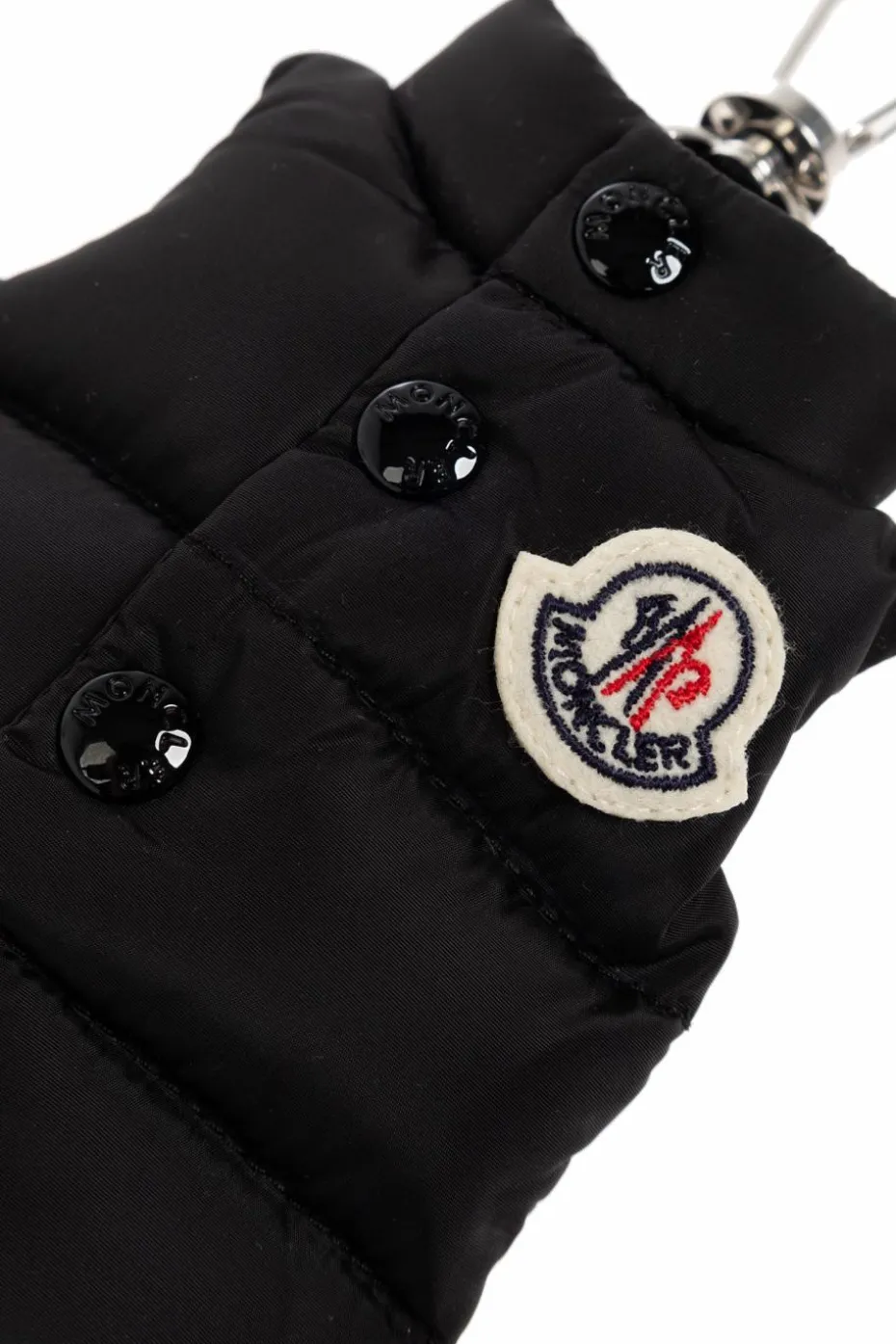 Moncler CZARNY Brelok na klucze