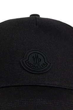 Moncler CZARNY Czapka z daszkiem