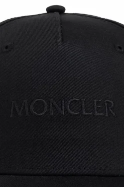 Moncler CZARNY Czapka z daszkiem