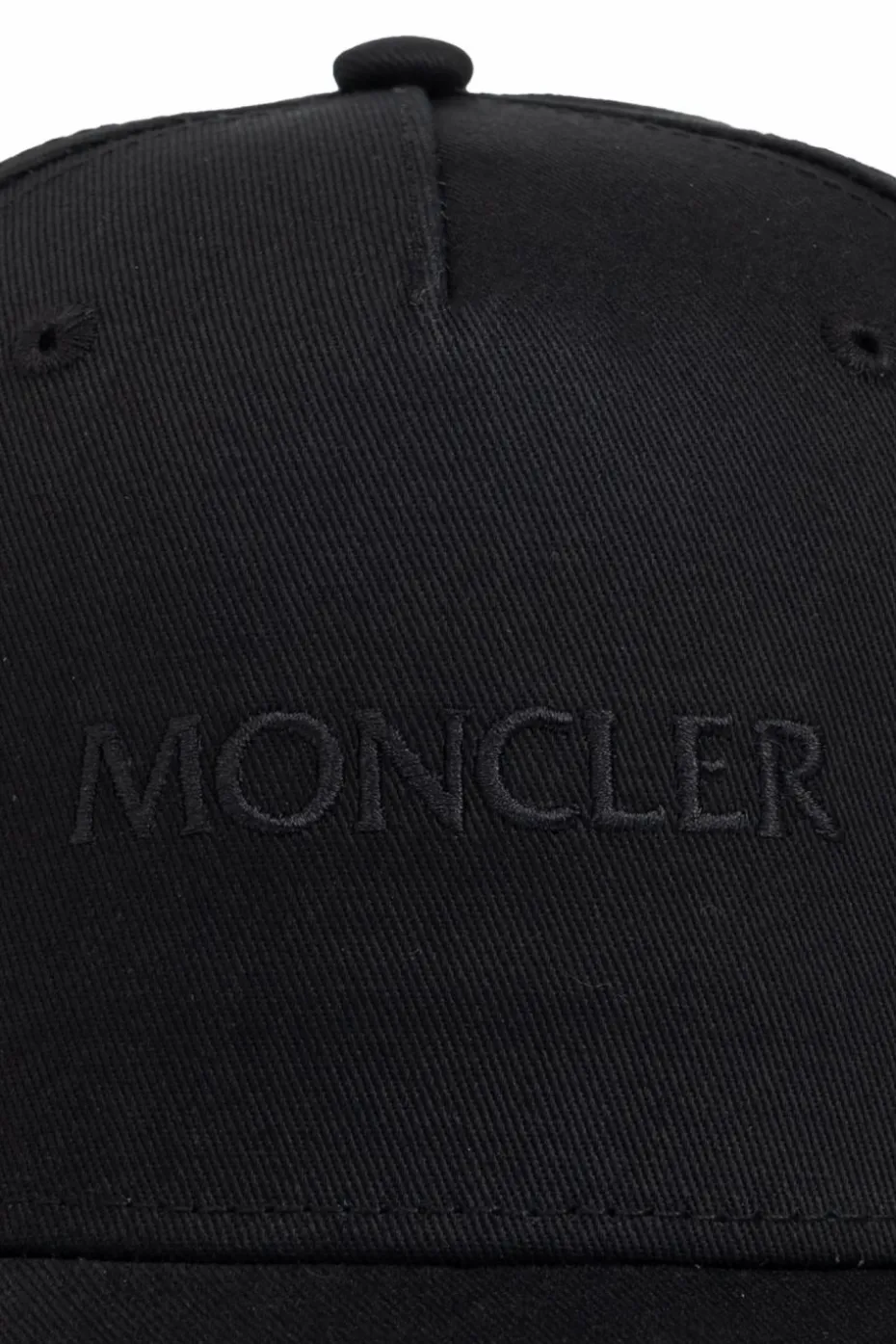 Moncler CZARNY Czapka z daszkiem
