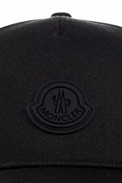 Moncler CZARNY Czapka z daszkiem