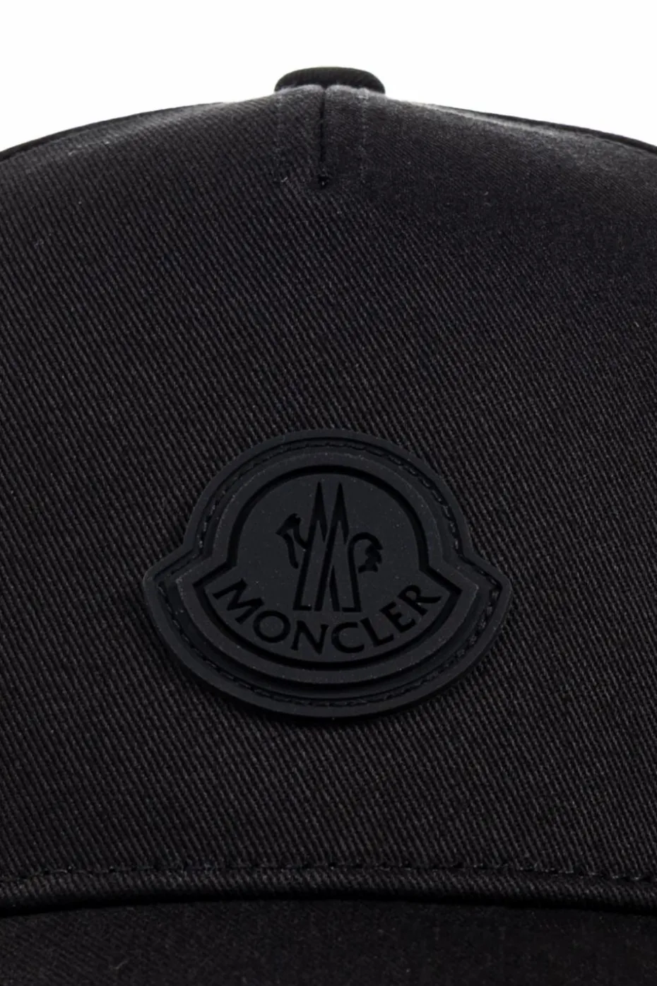 Moncler CZARNY Czapka z daszkiem