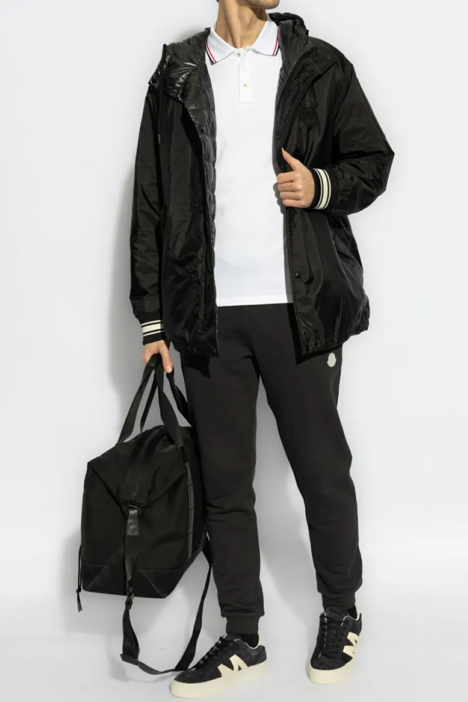 Moncler CZARNY Dwustronna kurtka `Vernant`