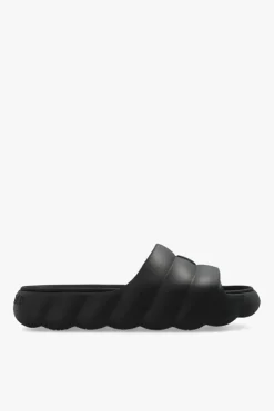 Moncler CZARNY Gumowe klapki ‘Lilo’