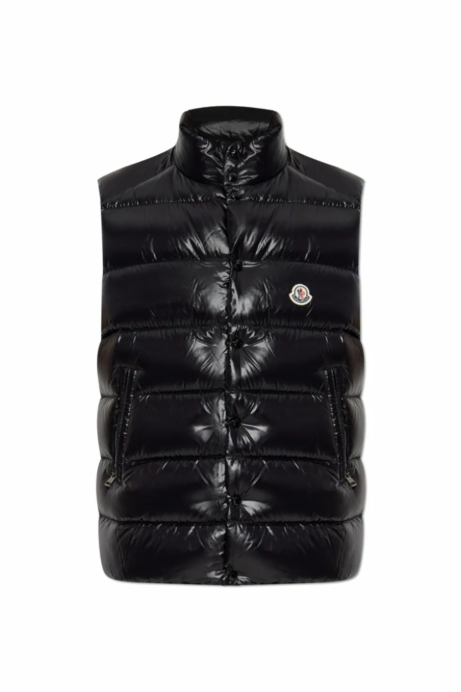 Moncler CZARNY Kamizelka puchowa `Tibb`