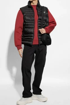 Moncler CZARNY Kamizelka puchowa `Emeishan`