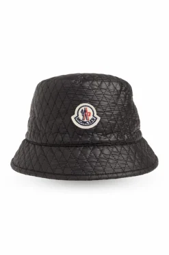 Moncler CZARNY Kapelusz z logo
