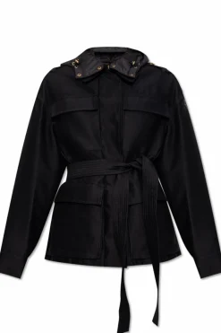Moncler CZARNY Kurtka `Essalois`