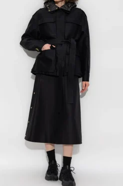 Moncler CZARNY Kurtka `Essalois`