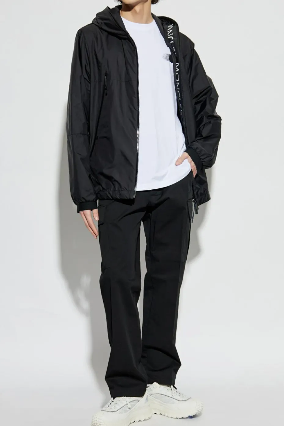 Moncler CZARNY Kurtka `Junichi`
