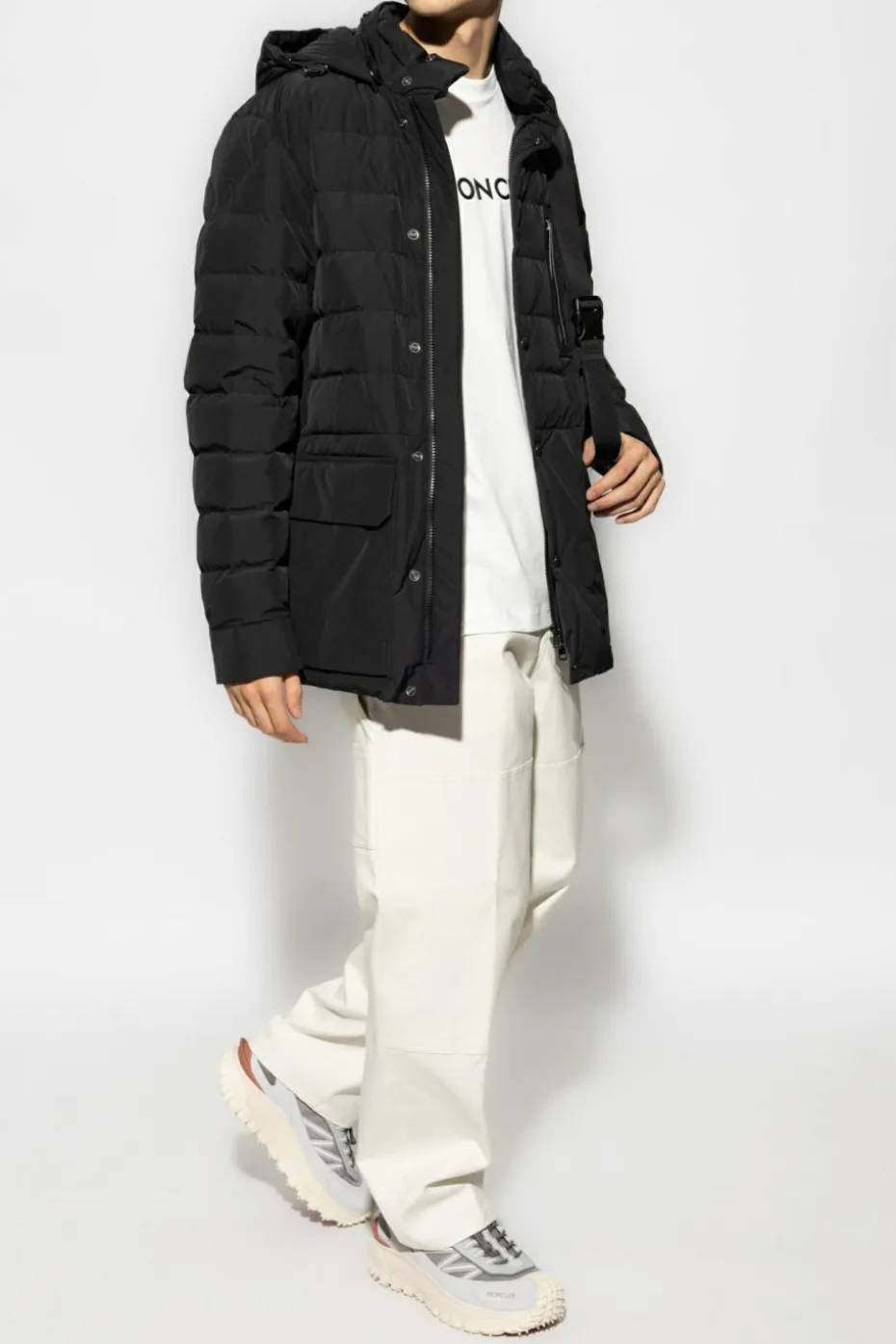 Moncler CZARNY Kurtka puchowa ‘Arpettaz’