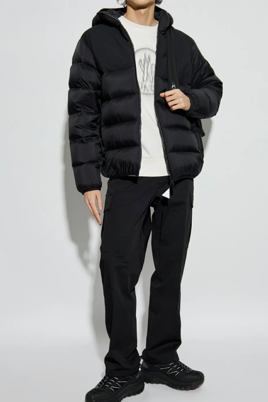 Moncler CZARNY Kurtka puchowa `Veumont`