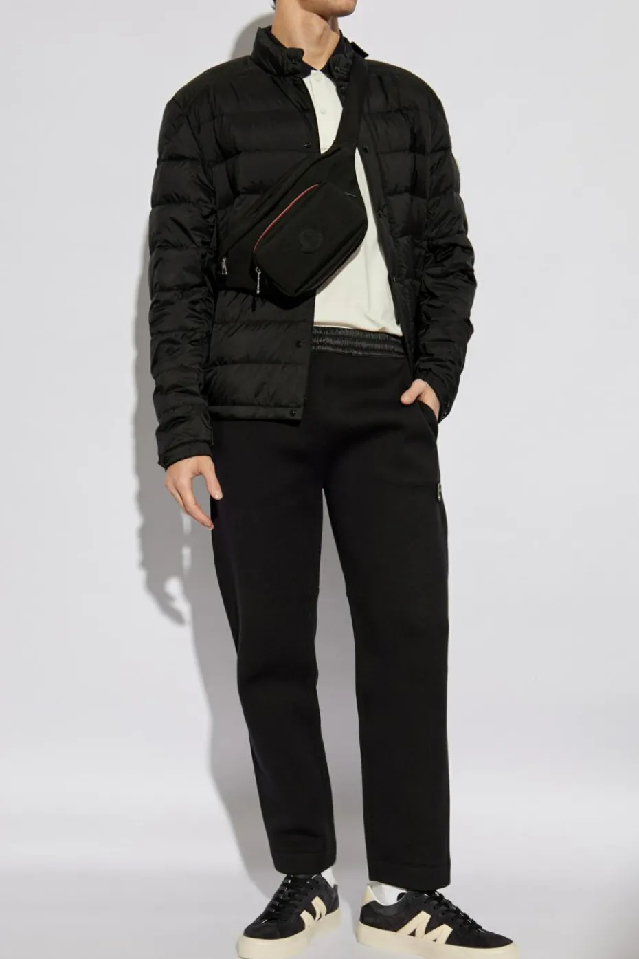 Moncler CZARNY Kurtka `Selves`