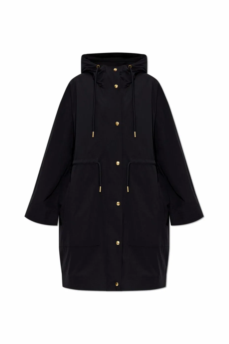 Moncler CZARNY Kurtka z kapturem