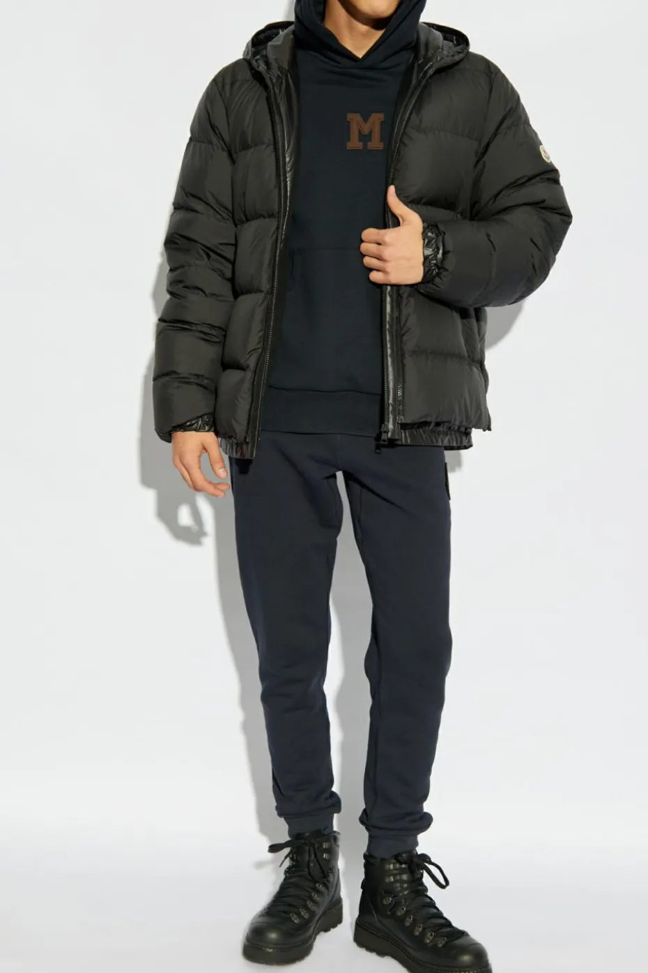 Moncler CZARNY Ocieplana kurtka `Garoa`