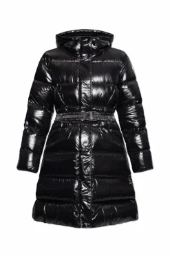 Moncler CZARNY Płaszcz puchowy `Bellevue`