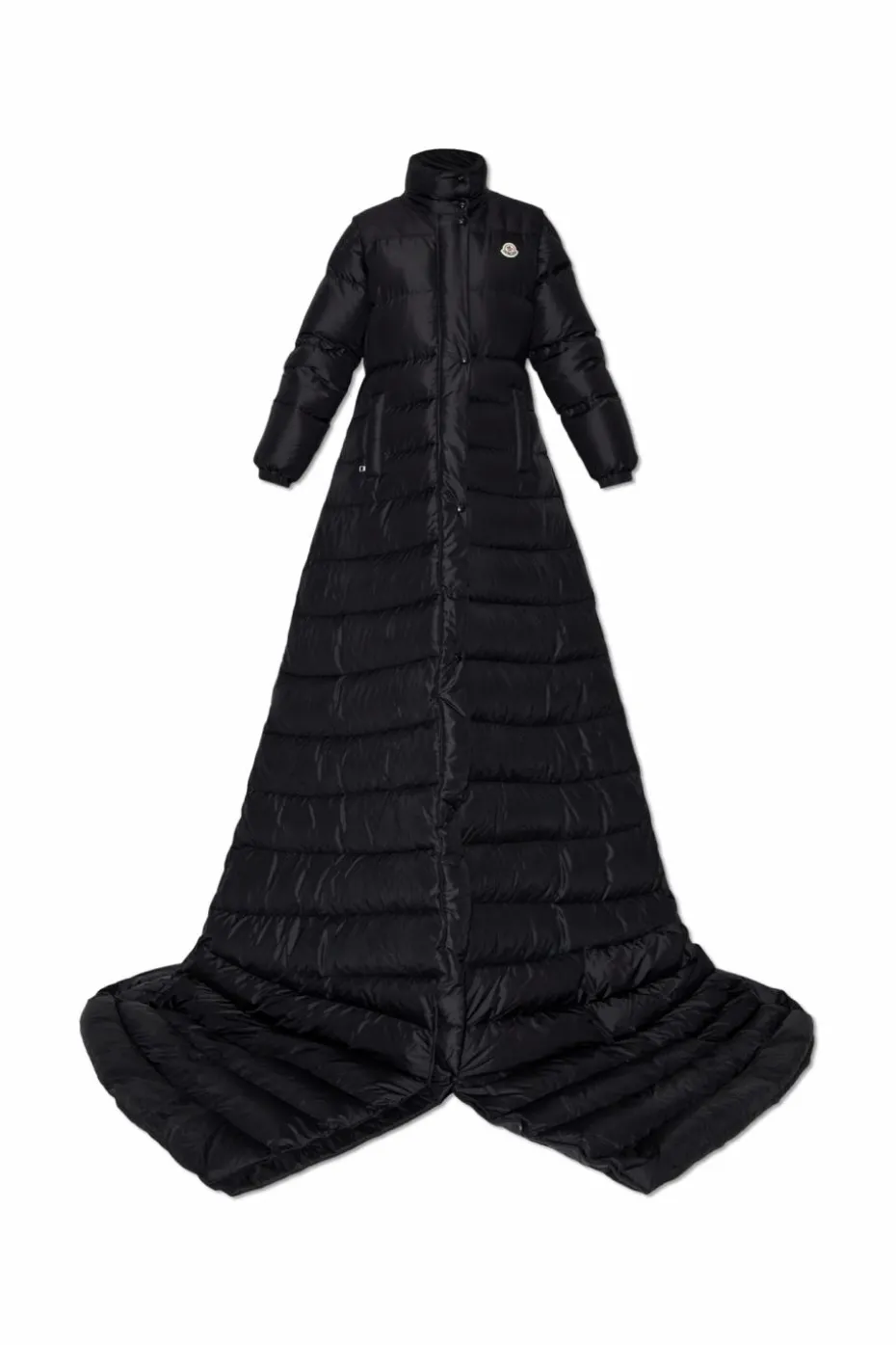 Moncler CZARNY Płaszcz puchowy `Verone` z kolekcji `RE/ICONS`