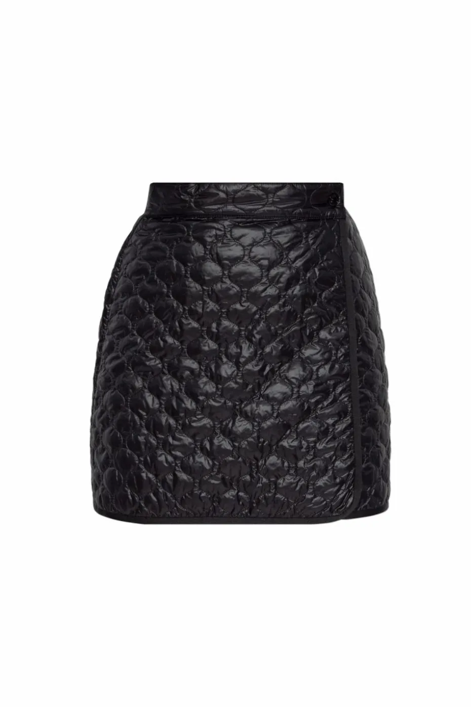 Moncler CZARNY Pikowana spódnica