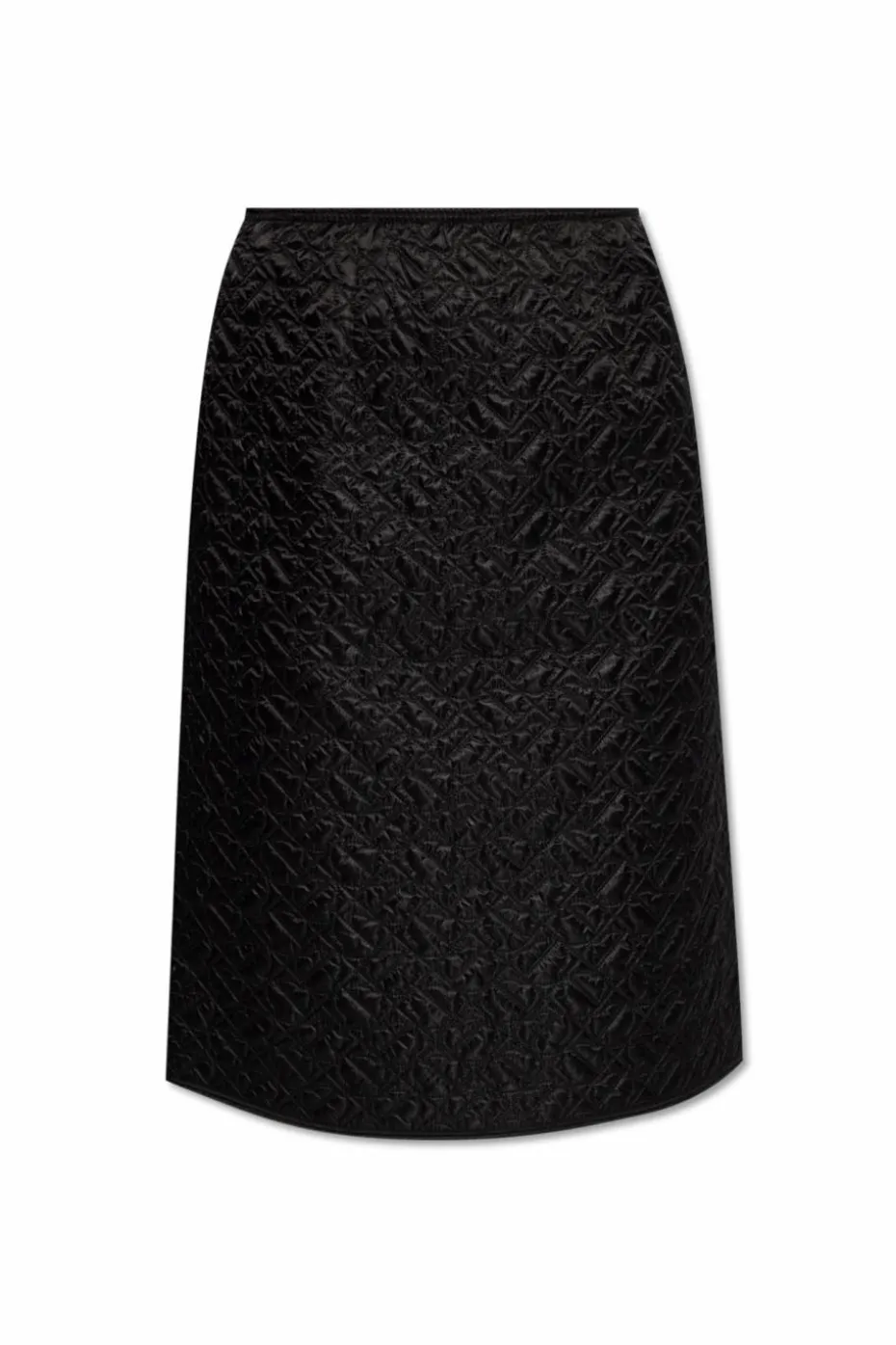 Moncler CZARNY Pikowana spódnica