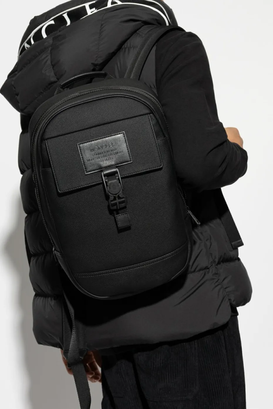 Moncler CZARNY Plecak `Nakoa`
