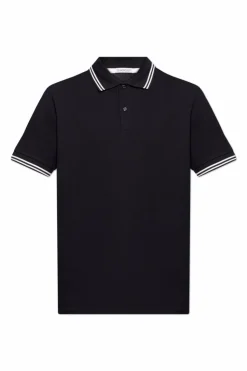 Moncler CZARNY Polo z logo