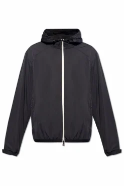 Moncler CZARNY Przeciwdeszczowa kurtka ‘Clapier’