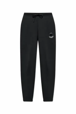 Moncler CZARNY Spodnie z logo