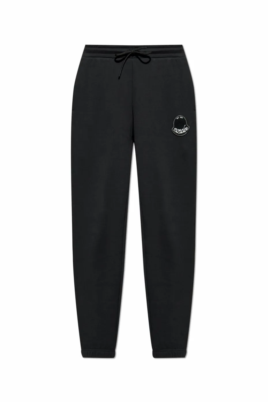 Moncler CZARNY Spodnie z logo
