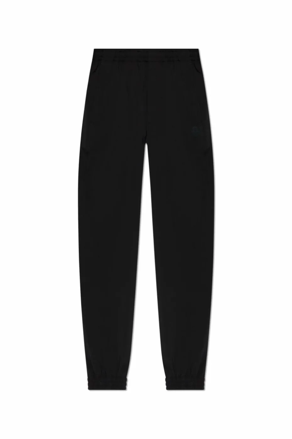 Moncler CZARNY Spodnie z logo