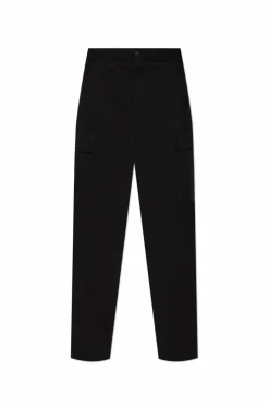 Moncler CZARNY Spodnie z logo