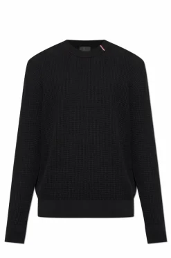 Moncler CZARNY Sweter z logo