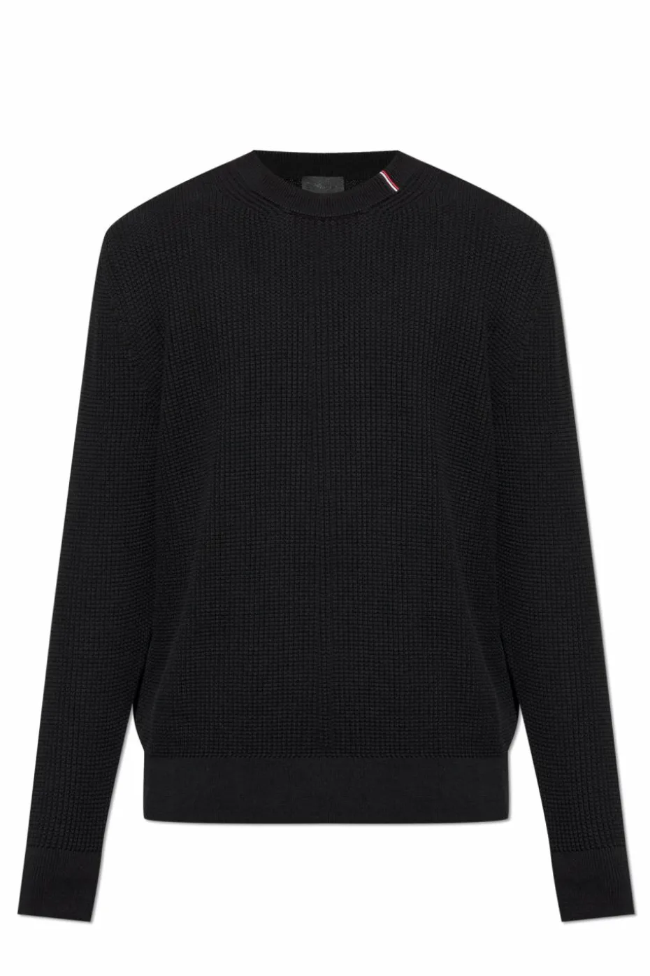 Moncler CZARNY Sweter z logo
