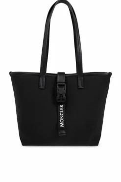 Moncler CZARNY Torba `Trick` typu `shopper`