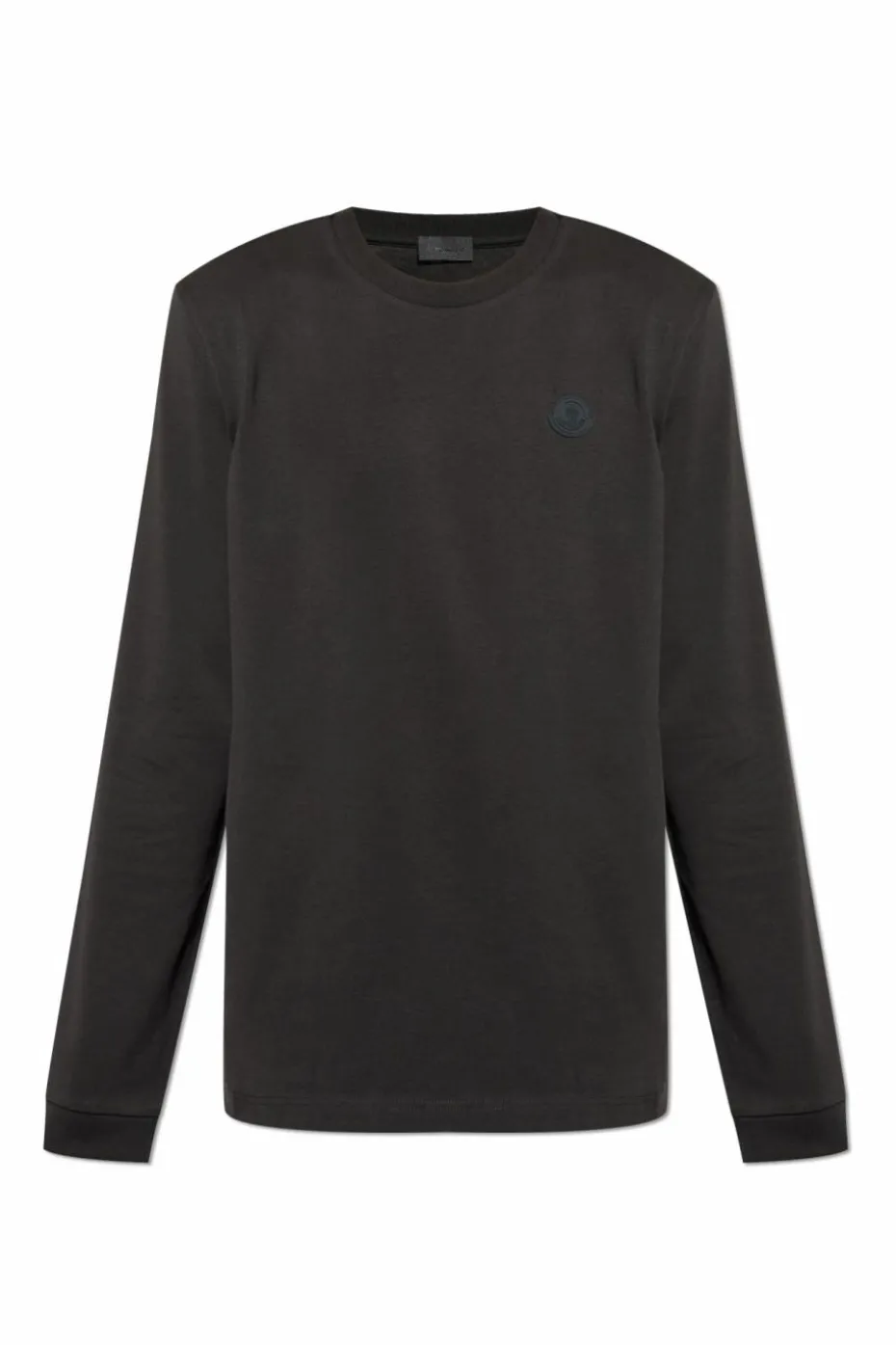 Moncler CZARNY T-shirt z długim rękawem