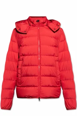 Moncler CZERWONY Kurtka puchowa `Montbrocq`