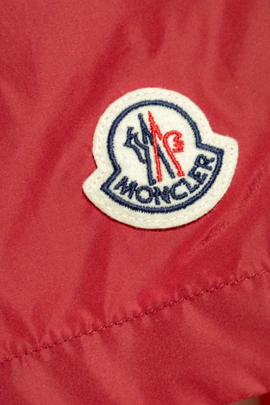 Moncler CZERWONY Szorty kąpielowe