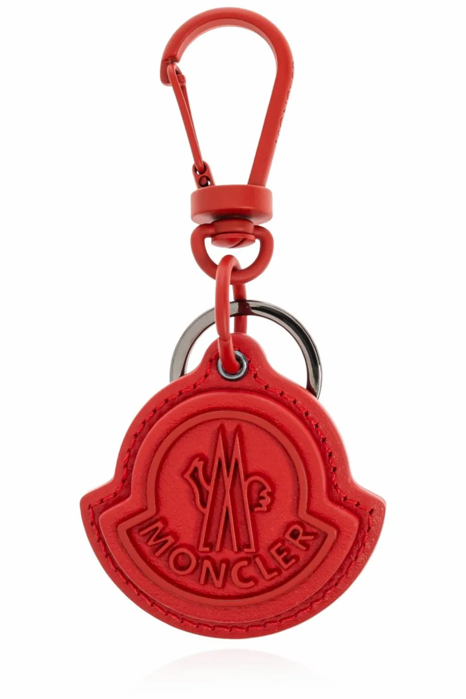 Moncler CZERWONY Zawieszka do kluczy