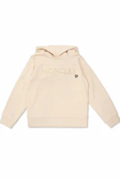 Moncler Enfant beżowy Bluza z logo